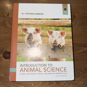 Introduction to Animal Science Hardcover W. Stephen Damron